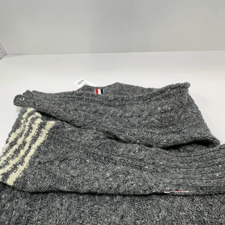 Thom Browne Thom Browne Classic Striped Wool Cardigan Size US M / EU 48-50 / 2 - 11 Thumbnail
