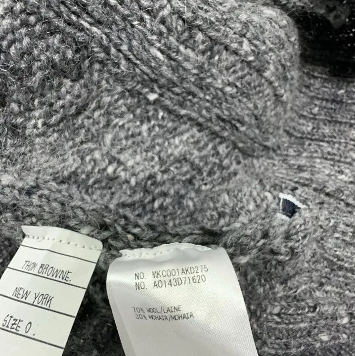 Thom Browne Thom Browne Classic Striped Wool Cardigan Size US M / EU 48-50 / 2 - 6 Thumbnail