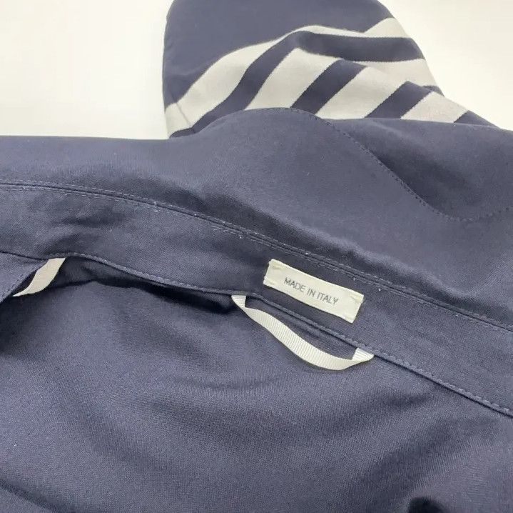 Thom Browne Thom Browne Striped Wool Flight Jacket for Men Size US S / EU 44-46 / 1 - 5 Thumbnail