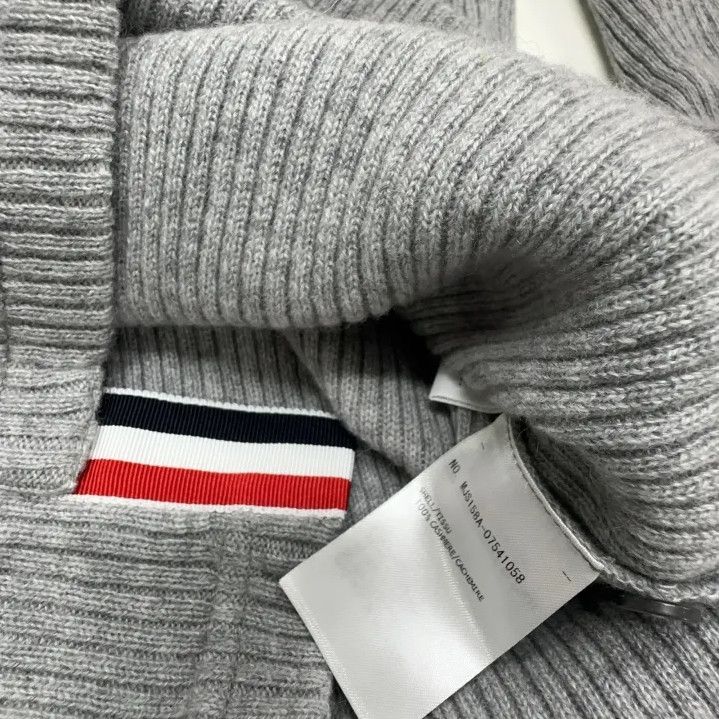 Thom Browne Thom Browne Gray Cashmere Turtleneck Sweater Size US M / EU 48-50 / 2 - 6 Thumbnail