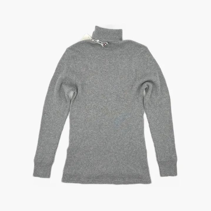 Thom Browne Thom Browne Gray Cashmere Turtleneck Sweater Size US M / EU 48-50 / 2 - 3 Thumbnail