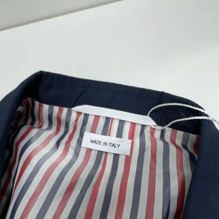 Thom Browne Thom Browne Men's Navy Suit Jacket Size US S / EU 44-46 / 1 - 5 Thumbnail