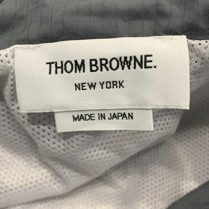 Thom Browne Thom Browne Gray Long Hooded Jacket Size US S / EU 44-46 / 1 - 5 Thumbnail