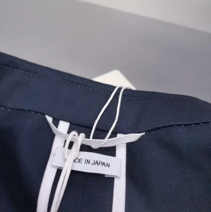 Thom Browne Thom Browne Navy Stripe Blazer for Men Size US S / EU 44-46 / 1 - 4 Thumbnail