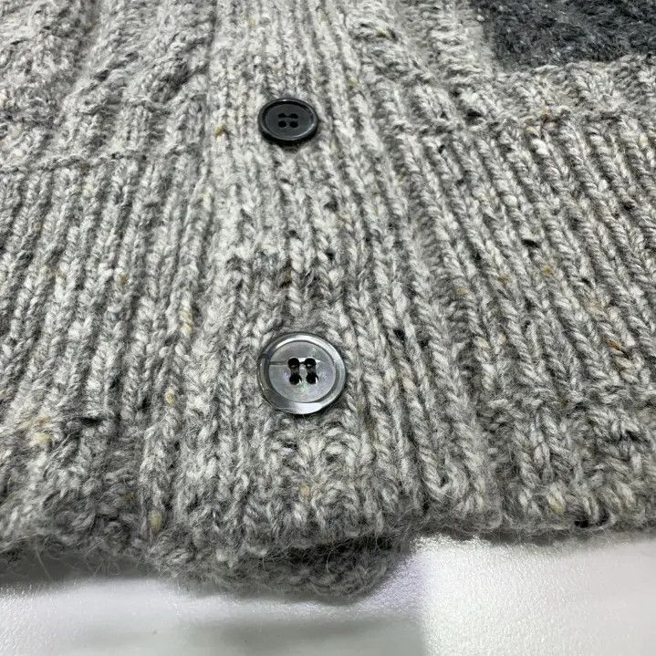 Thom Browne Thom Browne Grey Knit Wool Cardigan Sweater Size US M / EU 48-50 / 2 - 6 Thumbnail