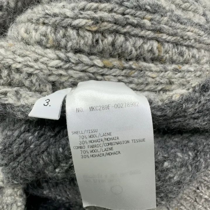 Thom Browne Thom Browne Grey Knit Wool Cardigan Sweater Size US M / EU 48-50 / 2 - 5 Thumbnail
