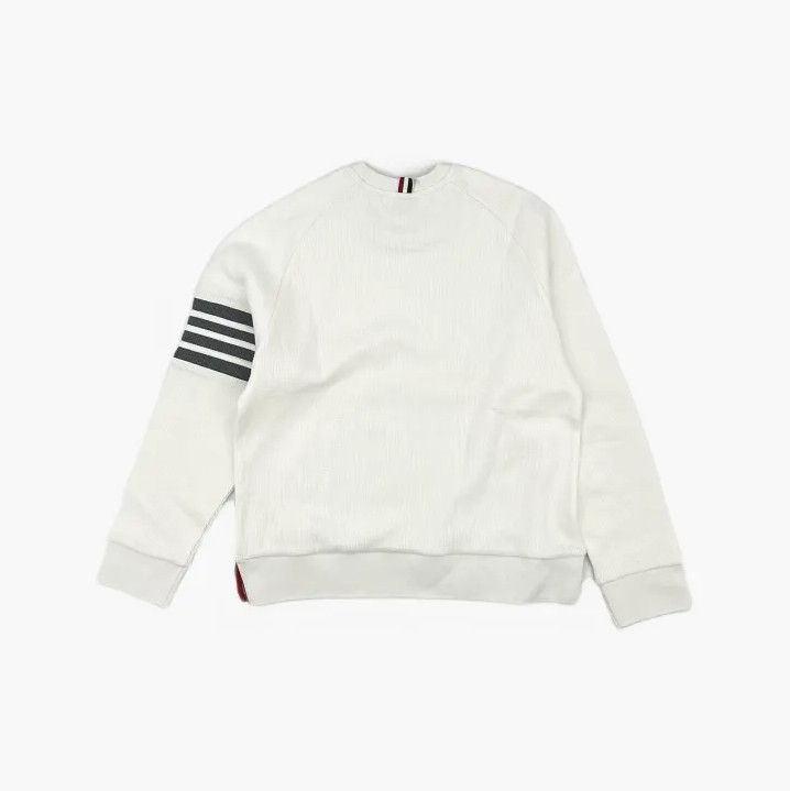 Thom Browne Thom Browne Classic Striped Long Sleeve Sweatshirt Size US M / EU 48-50 / 2 - 3 Thumbnail
