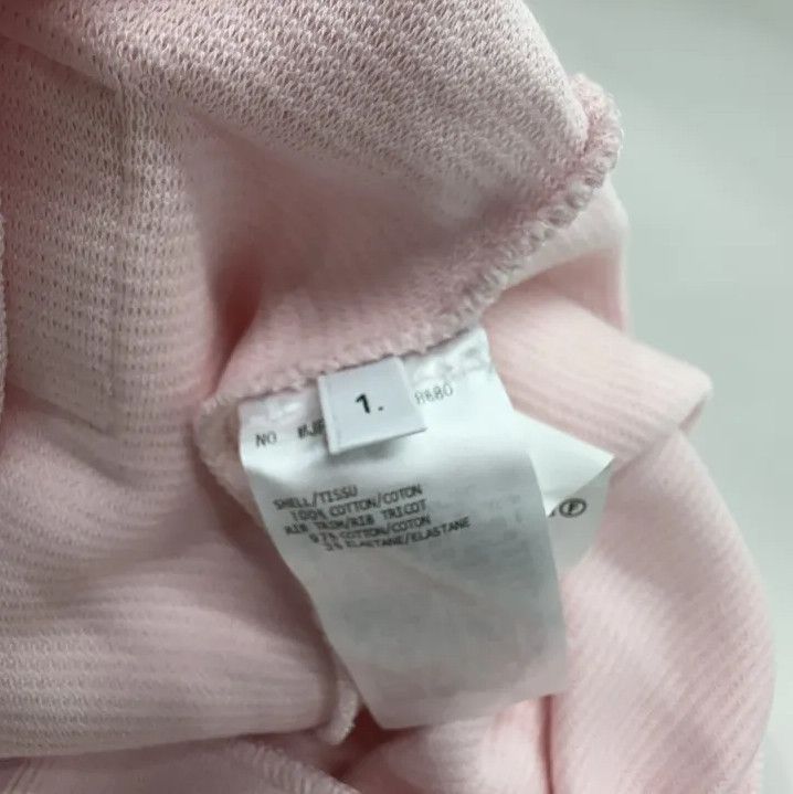 Thom Browne Thom Browne Pink Stripe Detail Polo Shirt Size US S / EU 44-46 / 1 - 5 Thumbnail