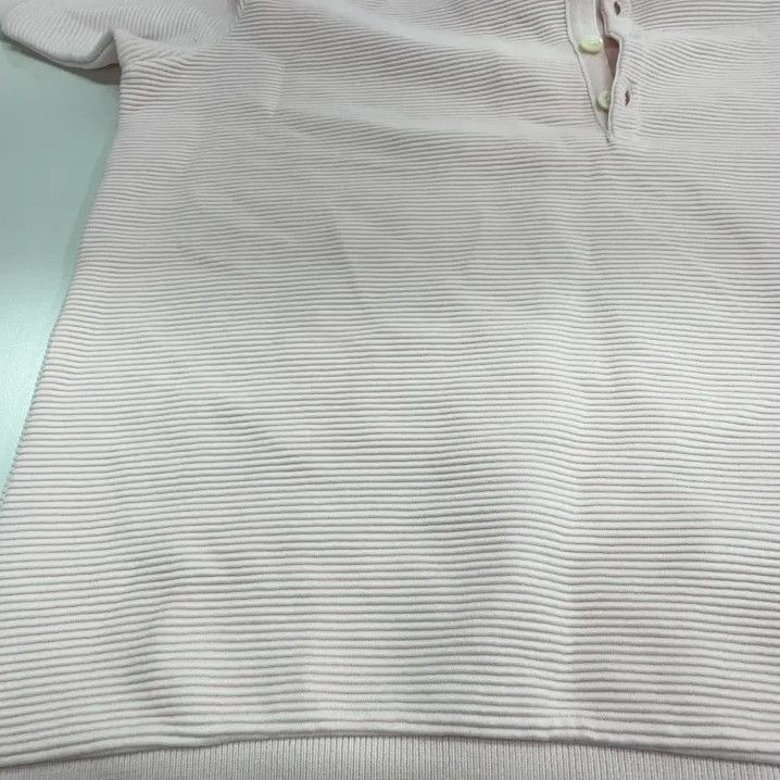 Thom Browne Thom Browne Pink Stripe Detail Polo Shirt Size US S / EU 44-46 / 1 - 9 Thumbnail