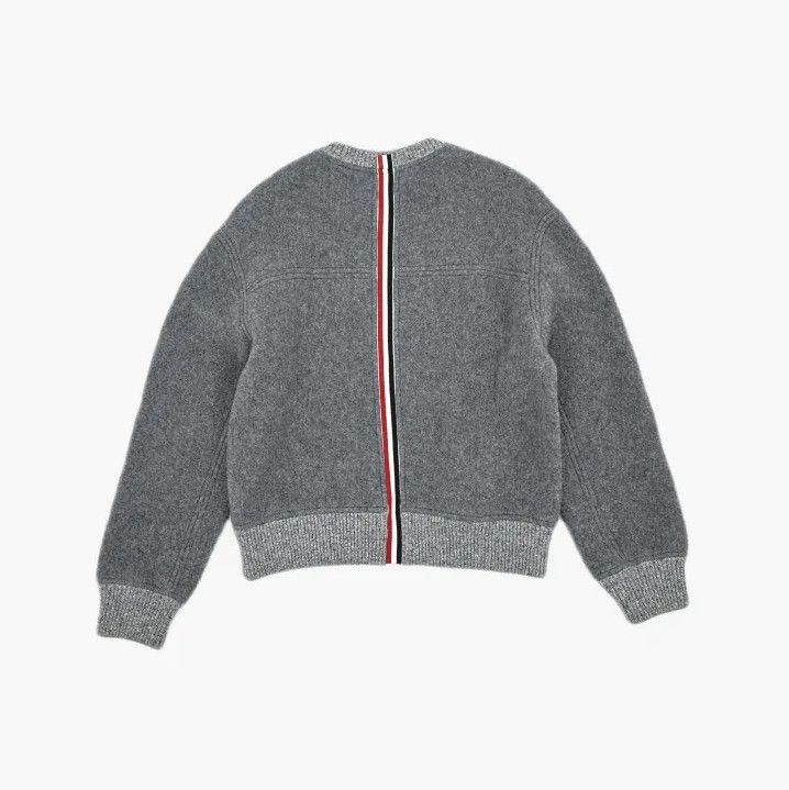 Thom Browne Thom Browne Gray Long Sleeve Sweater Size US S / EU 44-46 / 1 - 3 Thumbnail