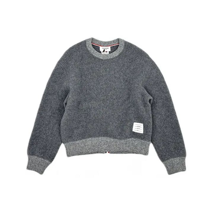 Thom Browne Thom Browne Gray Long Sleeve Sweater Size US S / EU 44-46 / 1 - 2 Thumbnail