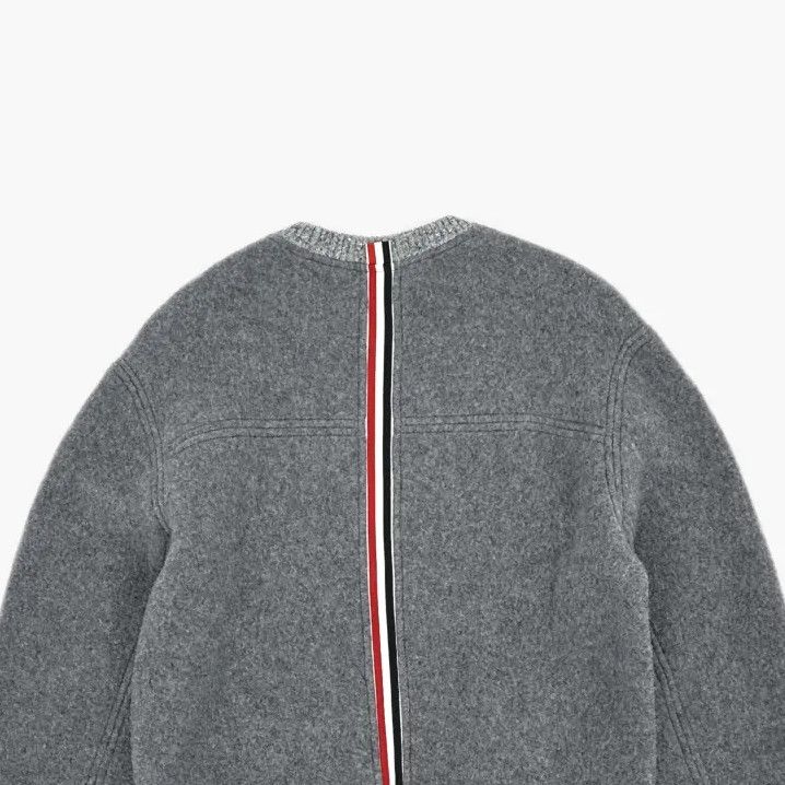 Thom Browne Thom Browne Gray Long Sleeve Sweater Size US S / EU 44-46 / 1 - 4 Thumbnail