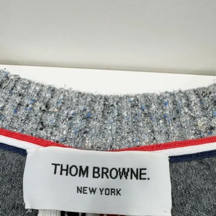 Thom Browne Thom Browne Gray Long Sleeve Sweater Size US S / EU 44-46 / 1 - 10 Thumbnail