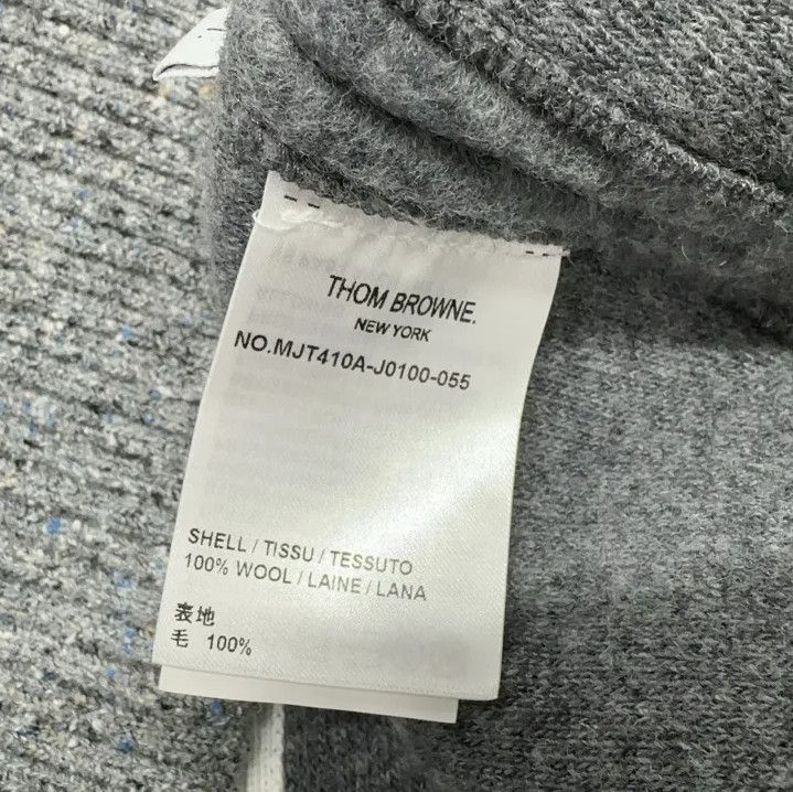 Thom Browne Thom Browne Gray Long Sleeve Sweater Size US S / EU 44-46 / 1 - 8 Thumbnail
