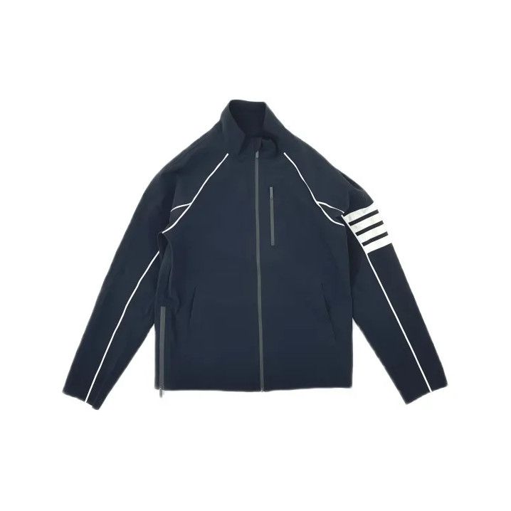 Thom Browne Thom Browne Striped Sports Jacket in Navy Blue Size US S / EU 44-46 / 1 - 2 Thumbnail