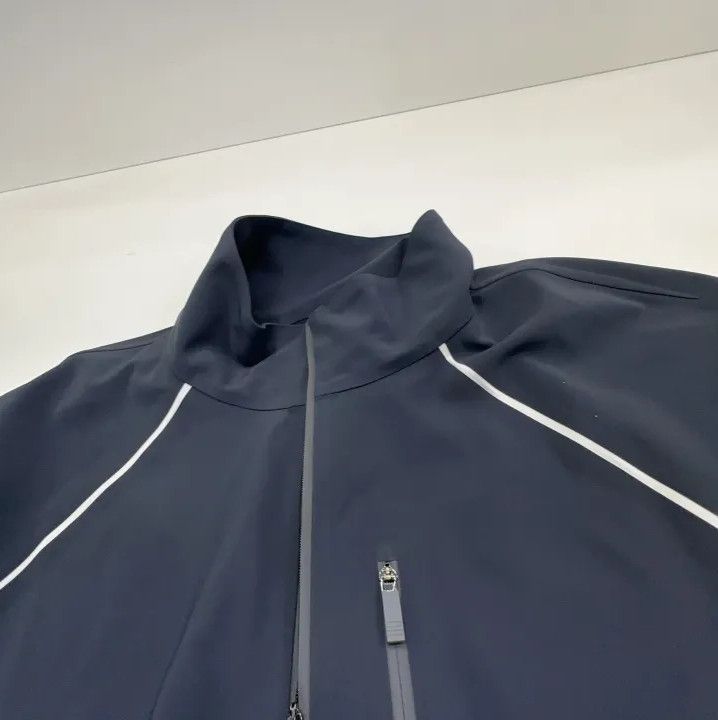 Thom Browne Thom Browne Navy Striped Sports Jacket for Men Size US M / EU 48-50 / 2 - 8 Thumbnail