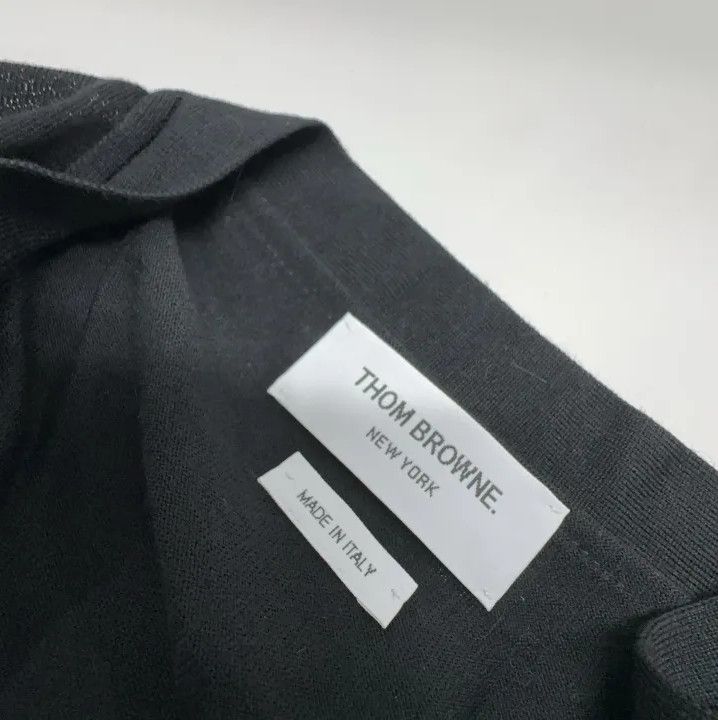 Thom Browne Thom Browne Classic Striped Merino Wool Cardigan Size US M / EU 48-50 / 2 - 4 Thumbnail