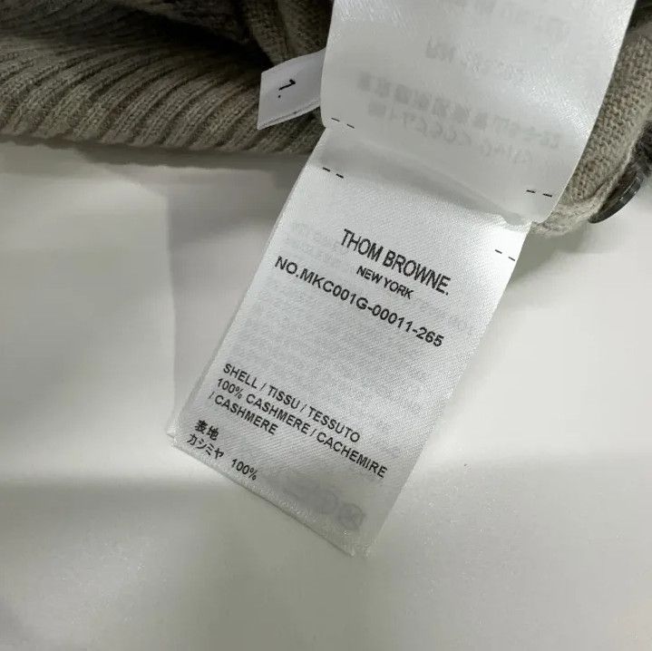 Thom Browne Thom Browne Gray Stripe Knitted Cardigan Size US S / EU 44-46 / 1 - 6 Thumbnail