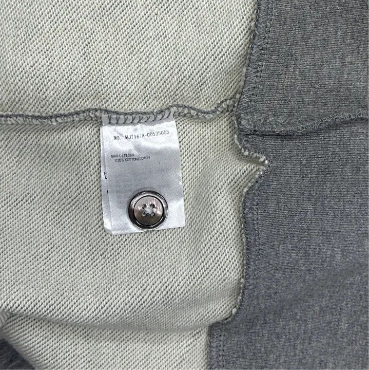 Thom Browne Thom Browne Grey V-Neck Cardigan with Stripes Size US M / EU 48-50 / 2 - 3 Thumbnail