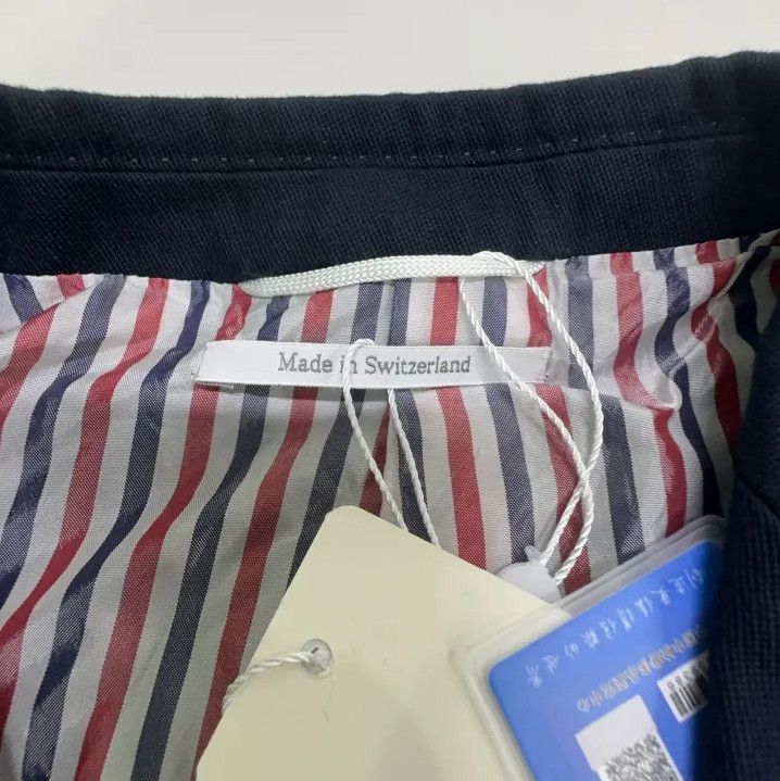Thom Browne Thom Browne x FCB Navy Striped Blazer Size US M / EU 48-50 / 2 - 4 Thumbnail