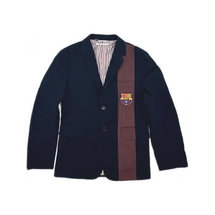 Thom Browne Thom Browne x FCB Navy Striped Blazer Size US M / EU 48-50 / 2 - 2 Thumbnail