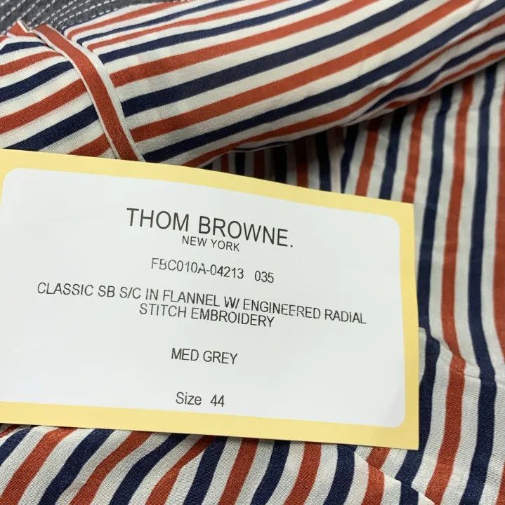 Thom Browne Thom Browne Casual Stylish Gray Jacket Size US M / EU 48-50 / 2 - 7 Thumbnail