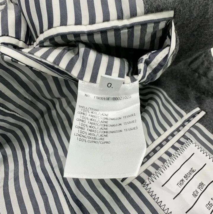 Thom Browne Thom Browne Wool Suit Jacket for Men Size US M / EU 48-50 / 2 - 7 Thumbnail
