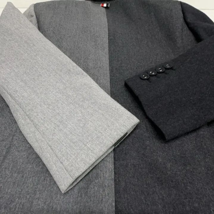 Thom Browne Thom Browne Wool Suit Jacket for Men Size US M / EU 48-50 / 2 - 10 Thumbnail