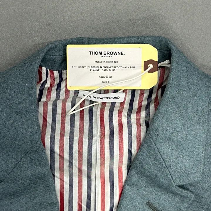 Thom Browne Thom Browne FW22 Four Stripe Men's Blazer Size US S / EU 44-46 / 1 - 2 Thumbnail