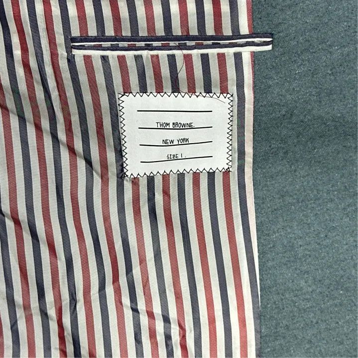 Thom Browne Thom Browne FW22 Four Stripe Men's Blazer Size US S / EU 44-46 / 1 - 4 Thumbnail