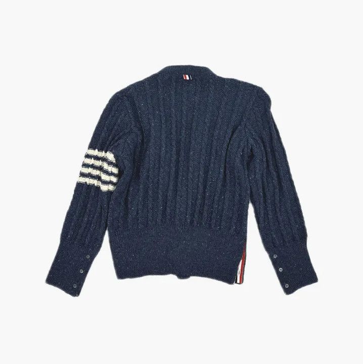 Thom Browne Thom Browne Classic Navy Long Sleeve Sweater Size US XL / EU 56 / 4 - 3 Thumbnail