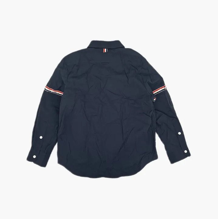 Thom Browne Thom Browne Casual Elegant Navy Button-Up Shirt Size US M / EU 48-50 / 2 - 3 Thumbnail