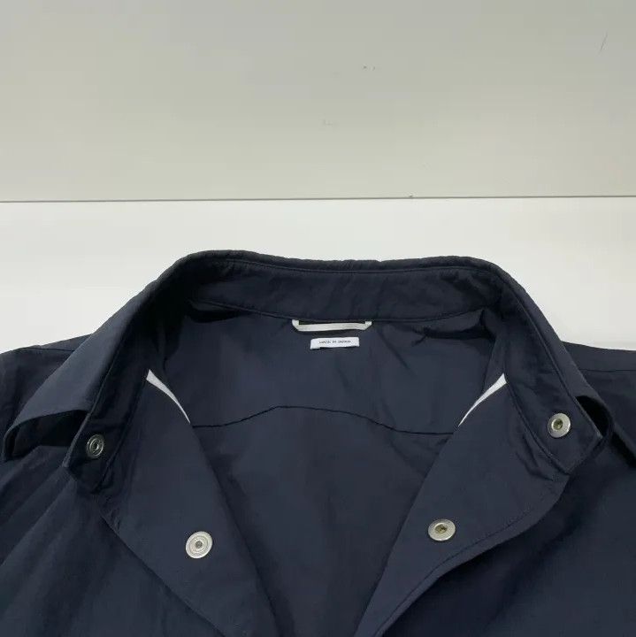 Thom Browne Thom Browne Casual Elegant Navy Button-Up Shirt Size US M / EU 48-50 / 2 - 6 Thumbnail