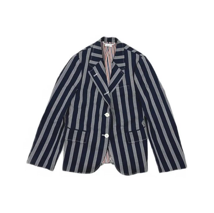 Thom Browne Thom Browne Striped Casual Blazer for Men and Women Size US M / EU 48-50 / 2 - 2 Thumbnail
