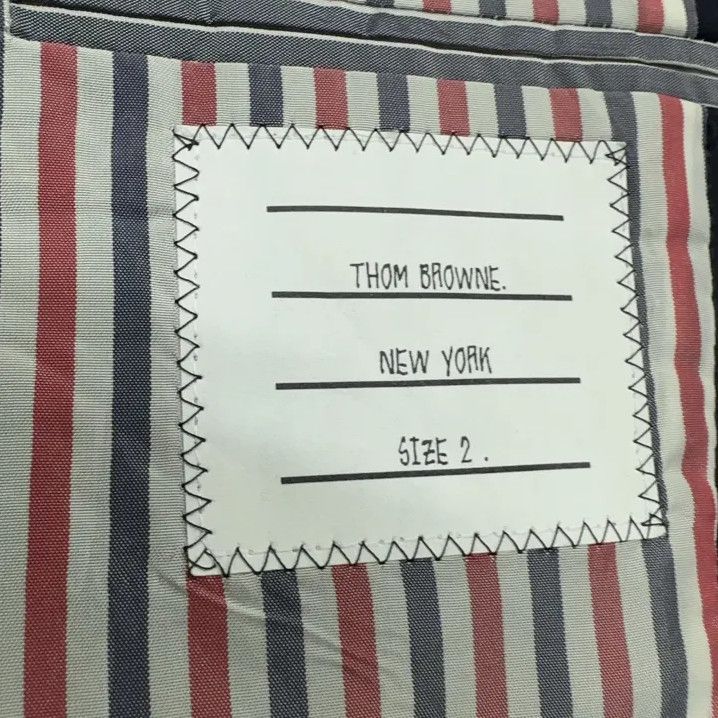 Thom Browne Thom Browne Navy Blue Single Breasted Blazer Size US M / EU 48-50 / 2 - 4 Thumbnail