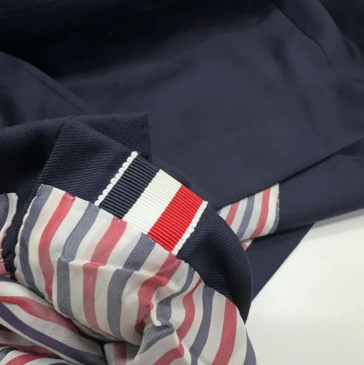 Thom Browne Thom Browne Navy Blue Single Breasted Blazer Size US M / EU 48-50 / 2 - 8 Thumbnail