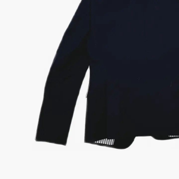Thom Browne Thom Browne Blue Casual Single-Breasted Blazer Size US S / EU 44-46 / 1 - 8 Thumbnail