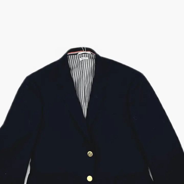 Thom Browne Thom Browne Blue Casual Single-Breasted Blazer Size US S / EU 44-46 / 1 - 3 Thumbnail