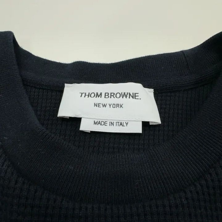 Thom Browne Thom Browne Men's Navy Long Sleeve Sweatshirt Size US L / EU 52-54 / 3 - 6 Thumbnail