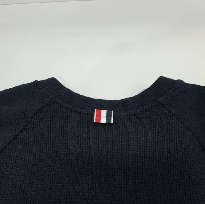 Thom Browne Thom Browne Men's Navy Long Sleeve Sweatshirt Size US L / EU 52-54 / 3 - 8 Thumbnail