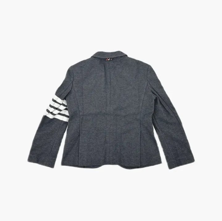 Thom Browne Thom Browne Classic Striped V-Neck Blazer Size US M / EU 48-50 / 2 - 3 Thumbnail