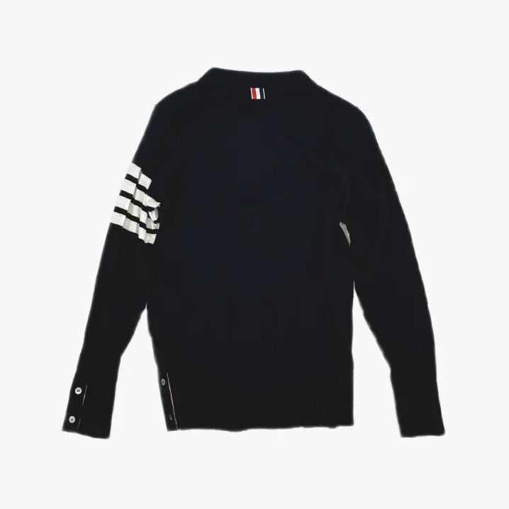 Thom Browne Thom Browne Classic V-Neck Wool Cardigan Size US S / EU 44-46 / 1 - 3 Thumbnail