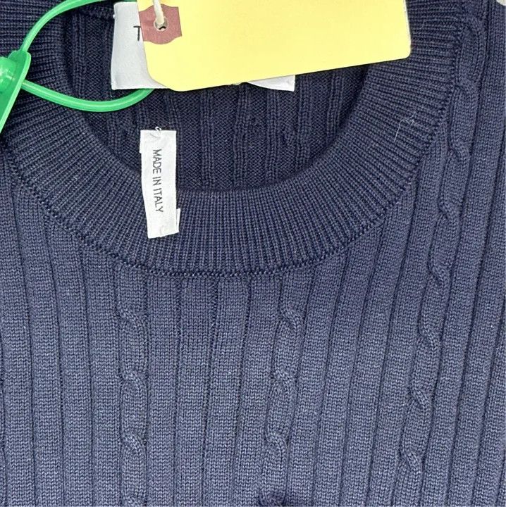 Thom Browne Thom Browne Navy Classic Sweater with Stripes Size US M / EU 48-50 / 2 - 4 Thumbnail