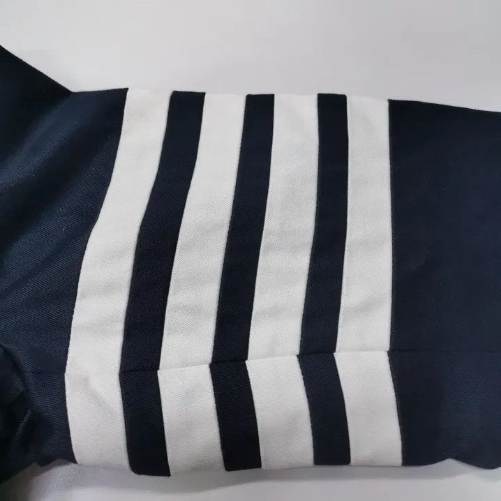 Thom Browne Thom Browne Navy Striped Suit Jacket for Men Size US S / EU 44-46 / 1 - 5 Thumbnail