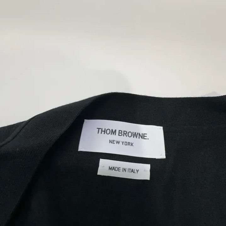 Thom Browne Thom Browne Classic Striped Merino Wool Cardigan Size US L / EU 52-54 / 3 - 4 Thumbnail