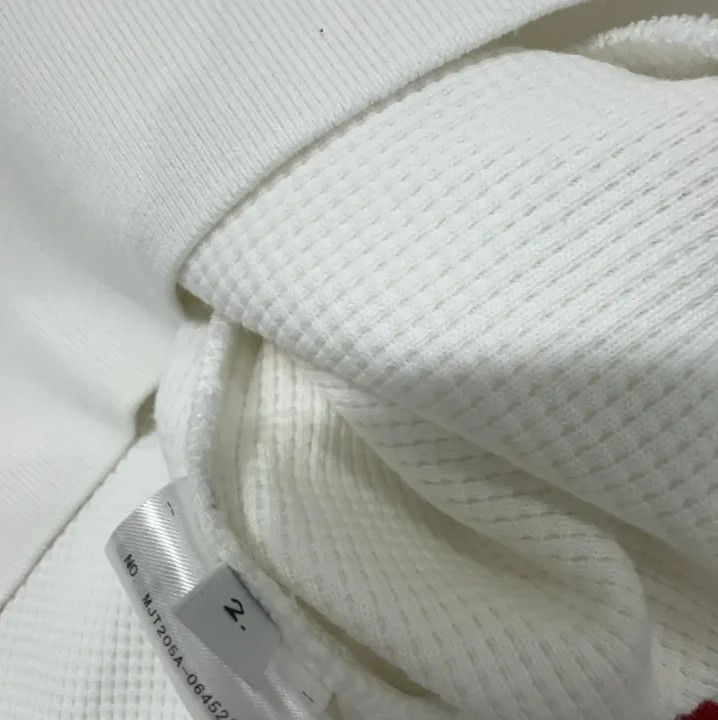 Thom Browne Thom Browne Classic Waffle Knit Long Sleeve Sweatshirt Size US S / EU 44-46 / 1 - 5 Thumbnail