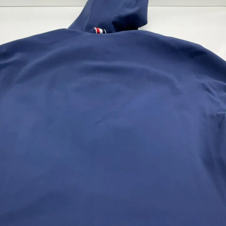 Thom Browne Thom Browne Blue Stripe Hooded Jacket Size US L / EU 52-54 / 3 - 9 Thumbnail
