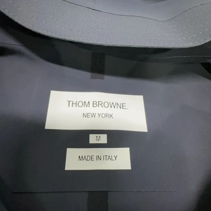 Thom Browne Thom Browne Men's Striped Zip-Up Hooded Jacket Size US S / EU 44-46 / 1 - 4 Thumbnail