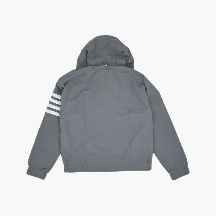 Thom Browne Thom Browne SS21 Striped Hooded Jacket Size US S / EU 44-46 / 1 - 3 Thumbnail