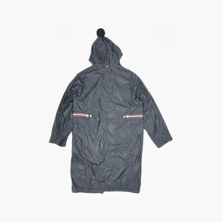Thom Browne Thom Browne Navy Blue Hooded Casual Jacket Size US M / EU 48-50 / 2 - 3 Thumbnail